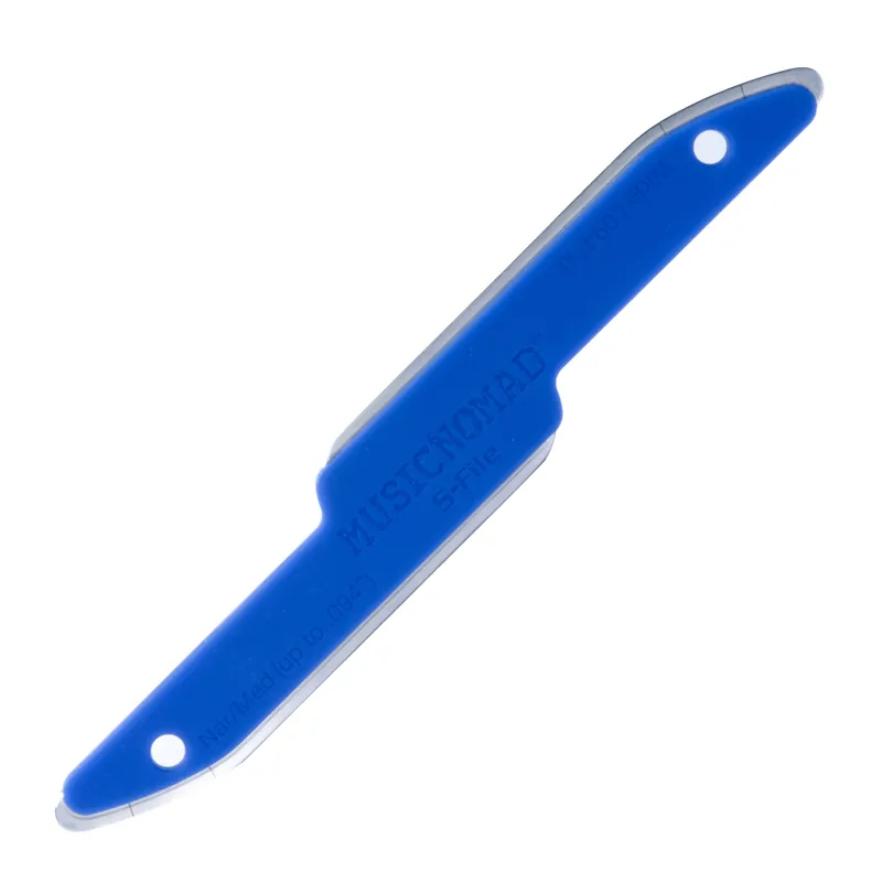 Beliebt MusicNomad Diamond Coated, Safe Zone Guitar Fret Crowning File (S-File) (MN850)