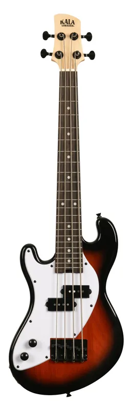 Schnäppchen U-Bass Solid Body 4-String, Fretted, Lefthand - Tobacco Burst with Bag