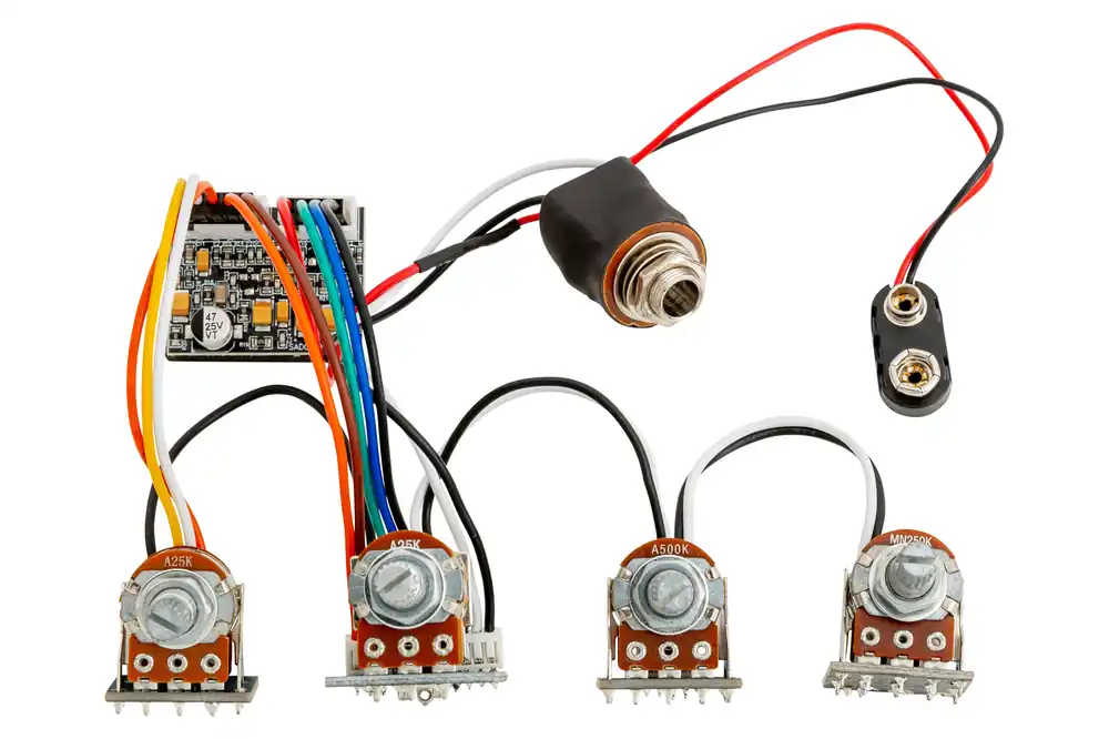 Garantierte Lieferung Sadowsky Parts - MetroExpress complete electronics for Modern and Verdine White Artist Line Basses