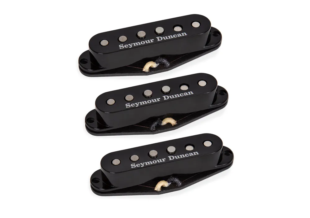 Solange Der Vorrat Reicht Seymour Duncan Five-Two Strat Pickup Set - Black
