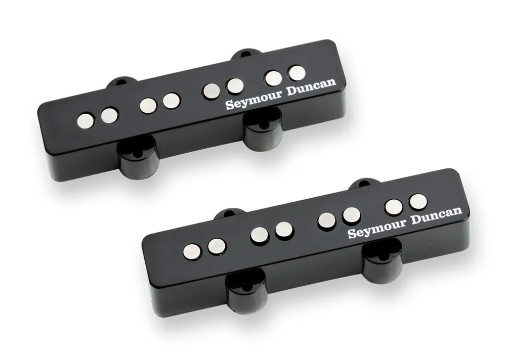 Seymour Duncan Hot Jazz Bass Pickup Set - Black Solange Der Vorrat Reicht