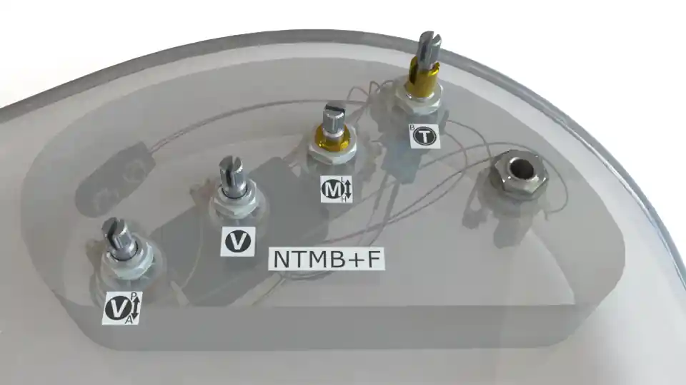 Bartolini NTMB+F 3-Band Preamp (HR-4.4APJ/918), 4 Inline Pots, with Bypass Top-Preis