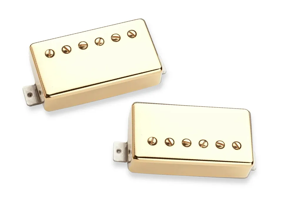 Abverkauf Seymour Duncan Hot Rodded Humbucker Set - Gold Cover