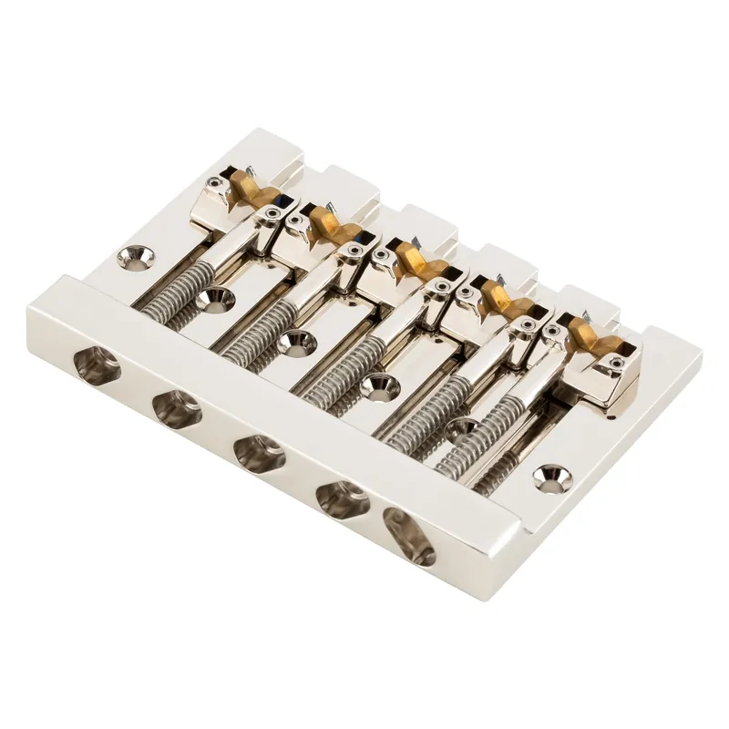 Preiswert HIPSHOT 5 String KickAss Bass Bridge - Mounting Style I - Nickel