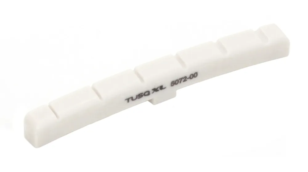 TUSQ XL PQL-5072-00 - Slotted Guitar Nut (7.25" Radius) - Electric, F-Style, Curved / Flat Beliebt