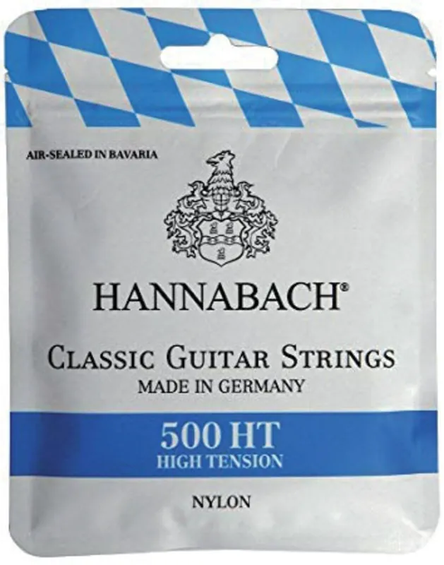 Letzte Chance HANNABACH Saiten Klassikgitarre Serie 500 HT High Tension 028-045