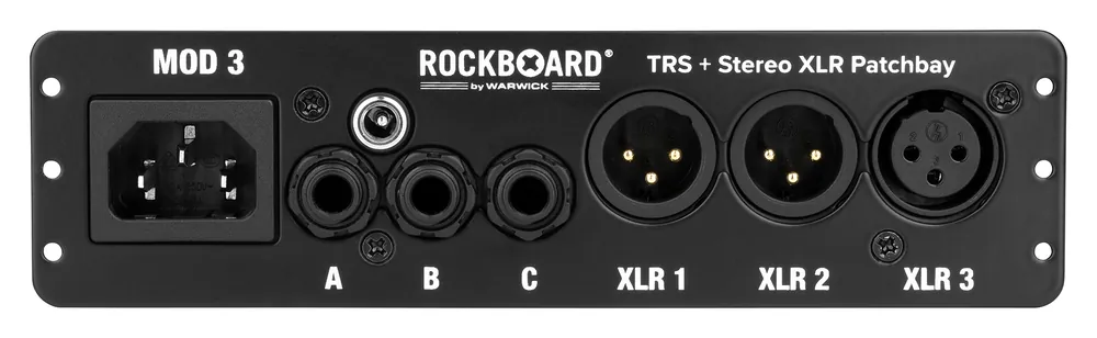 RockBoard MOD 3 V2 - All-in-One TRS & XLR Patchbay for Vocalists & Acoustic Players Super-Preis