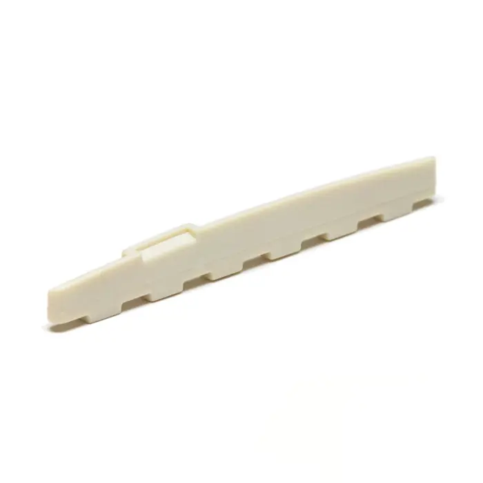 TUSQ PQ-9650-00 - Microbalanced Acoustic Guitar Saddle, Notched Bottom, Compensated, 16" radius Sofort Bestellen
