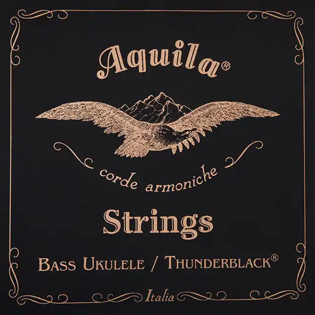 Aquila 147U - Thunderblack Series, Bass Ukulele / U-Bass String Set - 5-String, 23" - 26" Scale Kostenloser Versand
