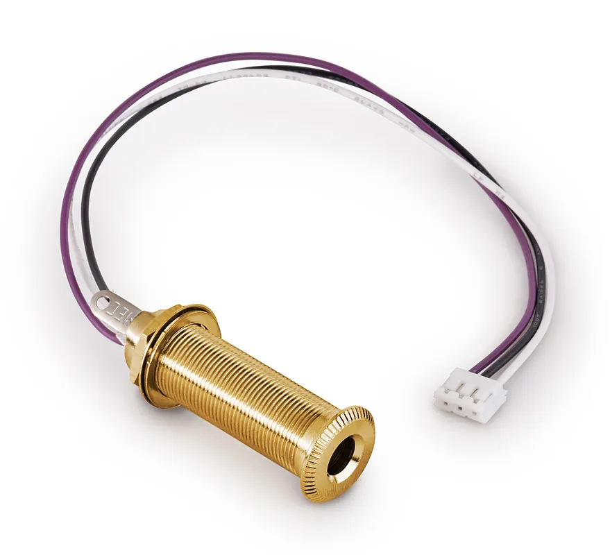 MEC Closed Stereo Jack Socket, for Mounting in Instrument Sides with R4 Connector - Gold Sofort Bestellen
