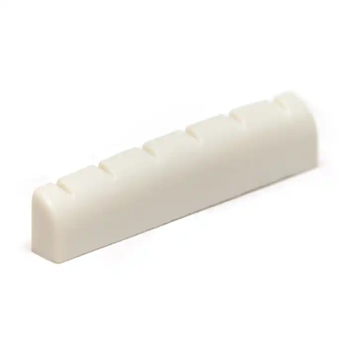 TUSQ PQ-6114-00 - Acoustic/Electric Guitar Nut, Flat, Slotted, 1 23/32" long Kracherpreis