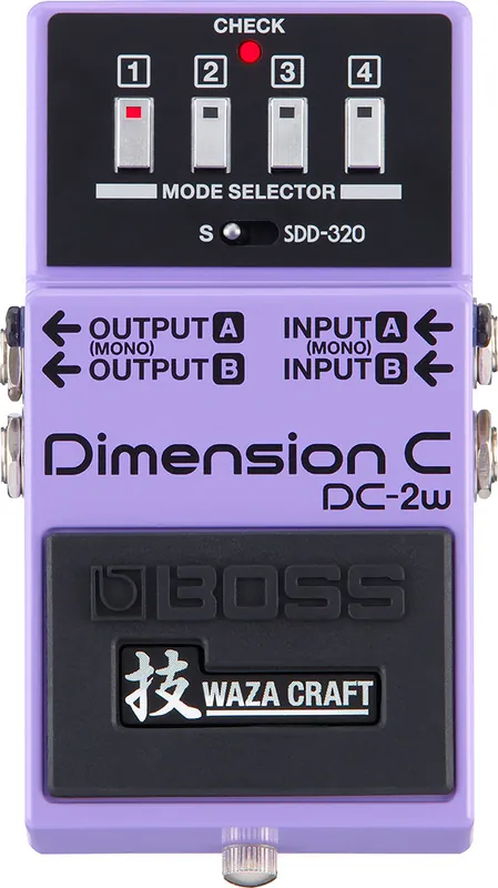 Boss DC-2W Dimension C Wazacraft Effekt Pedal Letzte Chance
