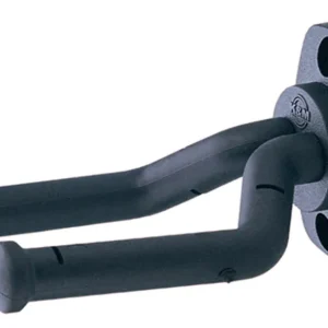 Günstig K&M 16280 Gitarren Wandhalter schwarz, selbstklemmend