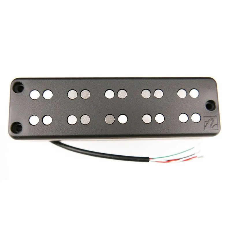 Nur Für Kurze Zeit Nordstrand Dual Coil 5, Humbucker Soapbar Bass Pickup, Series Wiring, 5-String, Bridge - Black