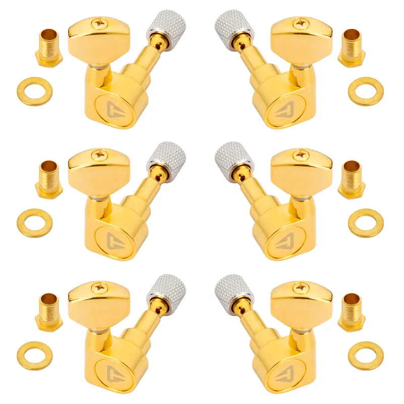 Traveler Guitar - Traveler Guitar Locking Tuners, 3 + 3 - Gold Solange Der Vorrat Reicht