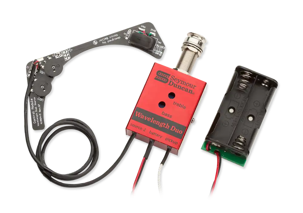 Seymour Duncan Wavelength Duo, Steel - Multi-Source Preamp System Knallerangebot