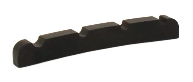 Gratis Versand Black TUSQ XL PT-1215-00 - Slotted Bass Nut, 4-String - Electric, F-Style (J), Curved