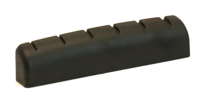Black TUSQ XL PT-6061-00 - Slotted Guitar Nut - Electric, E-Style, Rounded, Flat Angebot