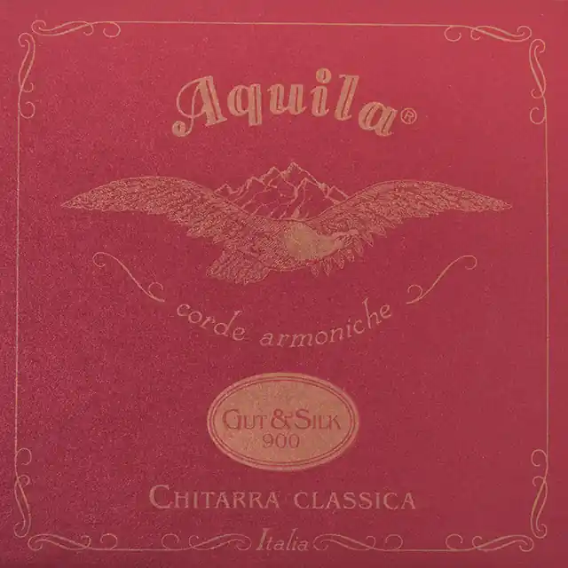 Kostenloser Versand Aquila 64C - Gut & Silk 900, Classical Guitar String Set, Low Tension