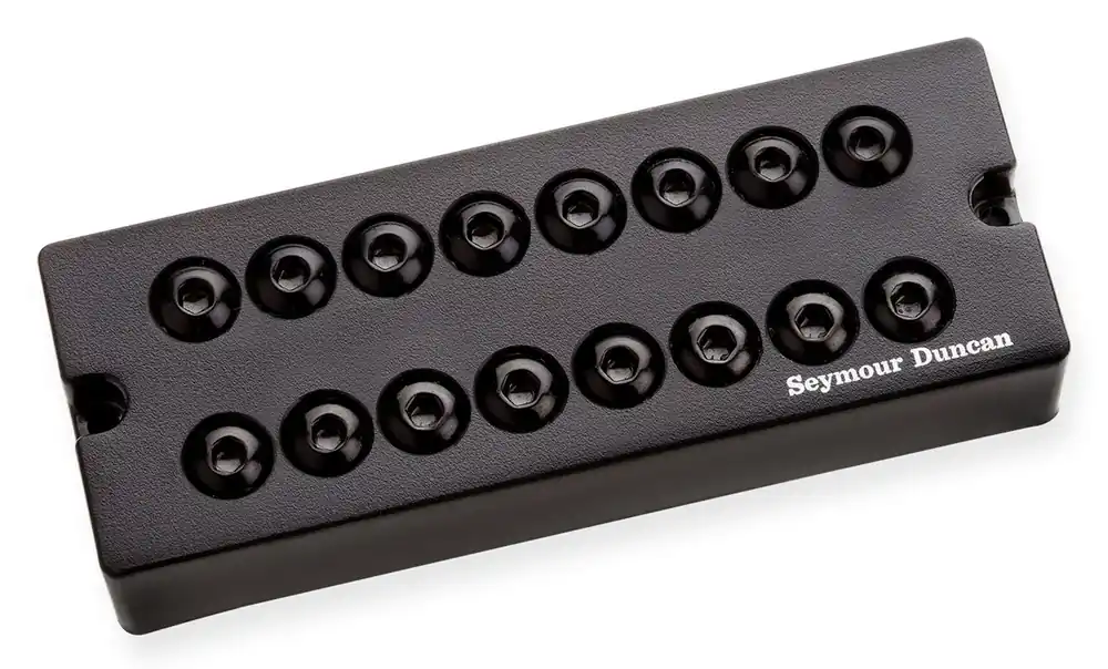 Finale Aktion Seymour Duncan SH-8b - Invader Bridge Humbucker, 8-String, Active Mount - Black