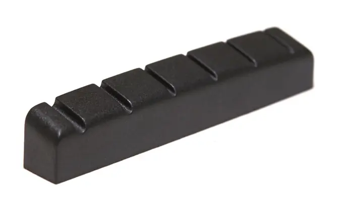 Meistverkauft Black TUSQ XL PT-6642-L0 - Slotted Guitar Nut (42 x 6 mm) - Acoustic / Electric, Flat, Lefthand