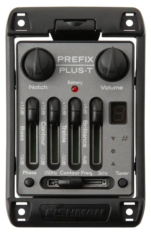 Kostenloser Versand Warwick Parts - Fishman Prefix Plus-T Electronics and Piezo Pickup, 5-String