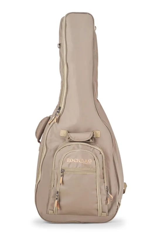 Wochenendangebot RockBag - Student Line Cross Walker - Acoustic Guitar Gig Bag - Khaki