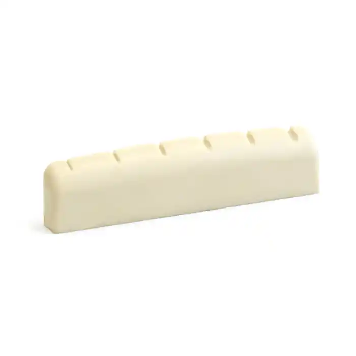Günstig TUSQ XL PQL-6011-00 - G- Style Guitar Nut, Flat, Slotted, 1/4" width