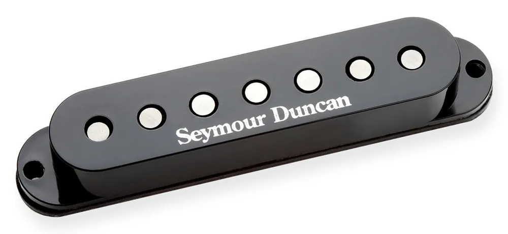 Seymour Duncan SSL-1 7s - Vintage Staggered Strat Pickup, 7-String - Black Cap Neuheit