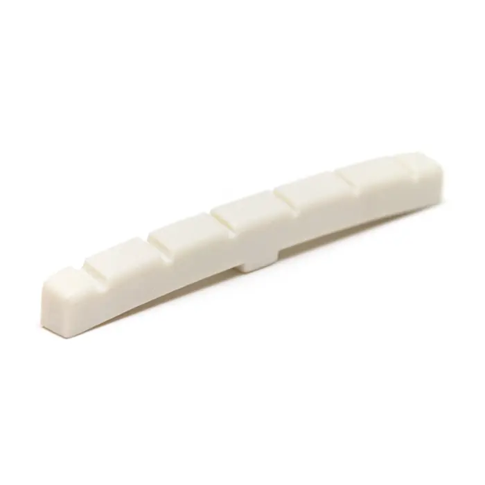 TUSQ XL PQL-5000-L0 - F- Style Electric Guitar Nut, Flat & Curved Bottom, Slotted, Lefthand Direktkauf