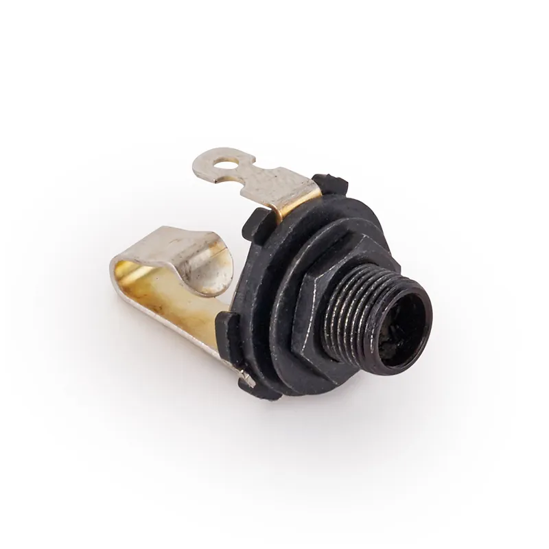 Aktuell MEC Open Mono Jack Socket - Black