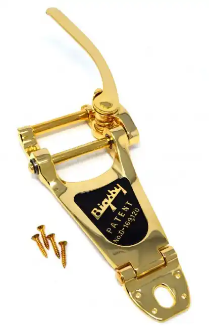 Preisreduziert Bigsby B7 Vibrato - Archtop Electric Guitars - Gold