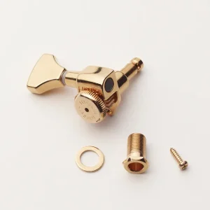 Hipshot Grip-Lock Open Guitar Tuning Machines - Treble Side (Right) - Gold Neuheit