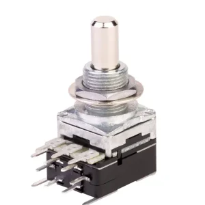 MEC Mono Potentiometer, A500K, Push/Pull, DPDT, Solid Shaft Finale Aktion