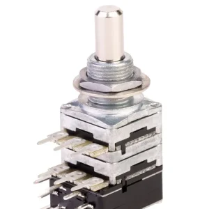 Direkt Vom Hersteller MEC Stereo Potentiometer, C220K / C220K, Push/Pull, Solid Shaft, Lefthand
