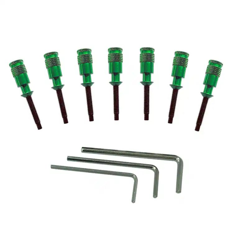 Kostenfreie Lieferung Floyd Rose FRHPGNP - Hollow Point Intonation System - 7-String - Green