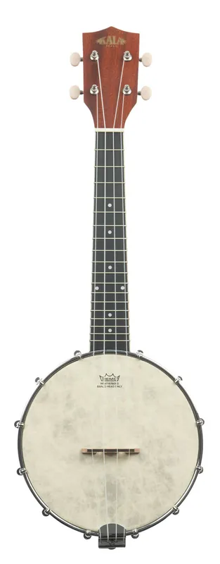 Kala KA-BNJ-MHG-C - Natural Mahogany Banjo Concert Ukulele, with Bag Schnäppchen
