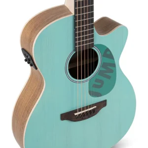 APPLAUSE by OVATION AEO-69-B E-Jump OM Cutaway, Lagoon Neuheit