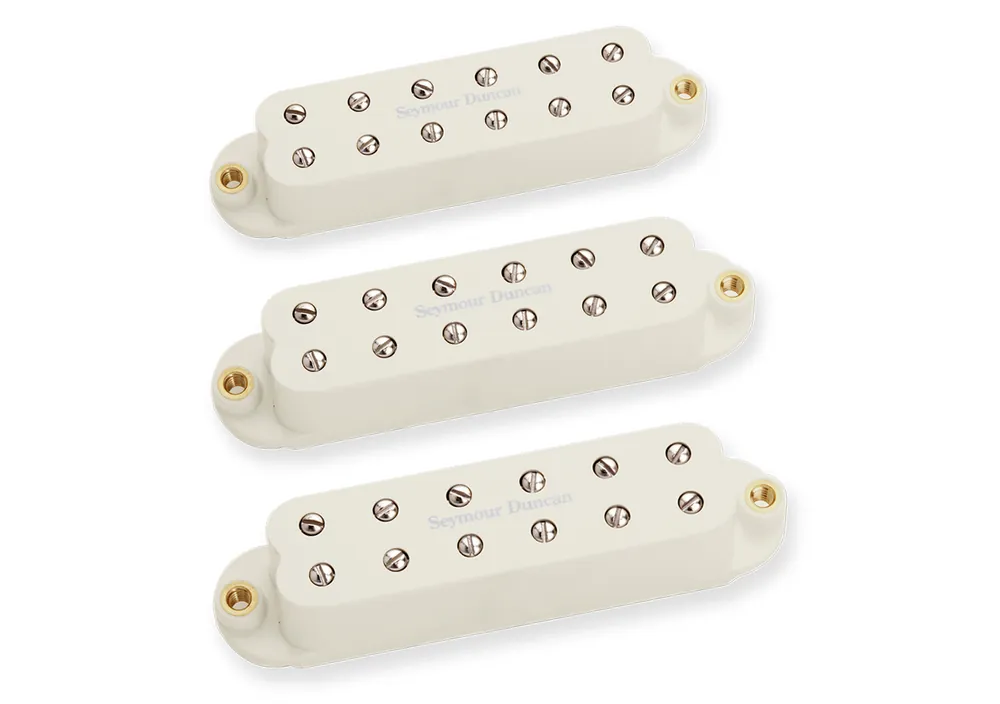 Solange Der Vorrat Reicht Seymour Duncan Little ’78 Strat Pickup Set - Parchment