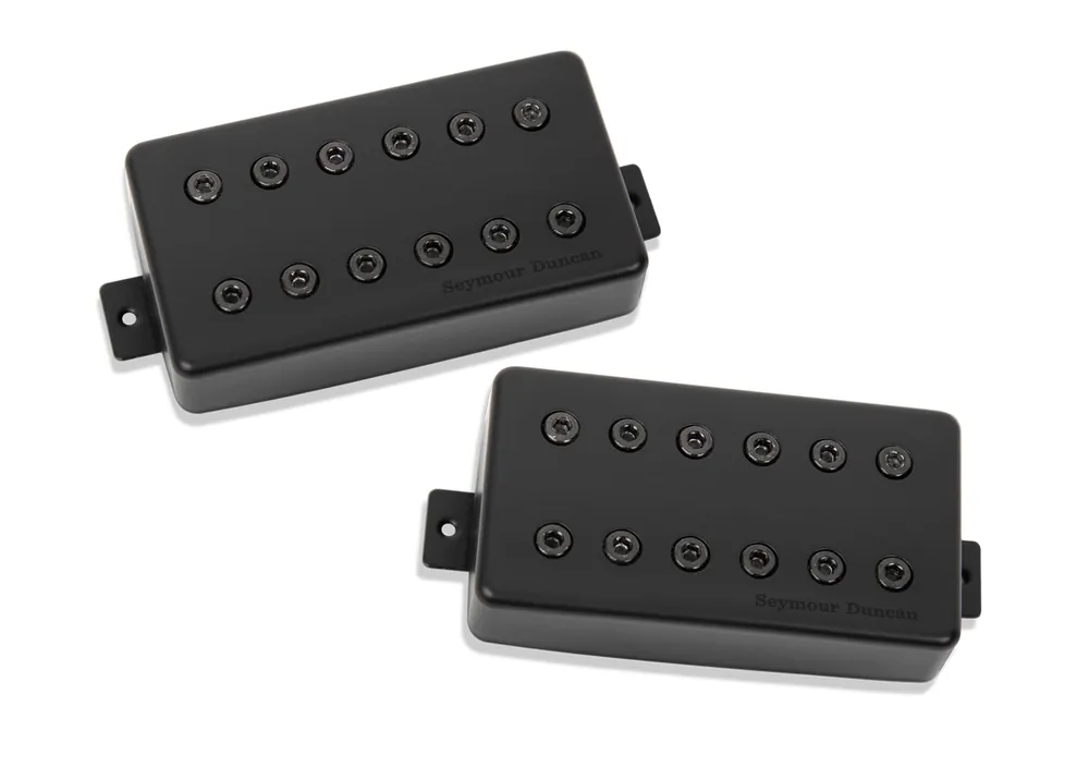 Seymour Duncan Signature Mark Holcomb Scarlet & Scourge Pickup Set - Black Cover Kostenloser Versand