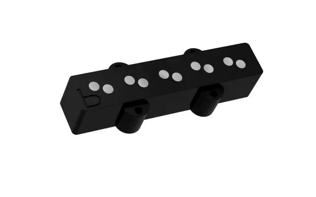 Bartolini 5-String b-axis J-Bass (b-axis J45J-S-18), Neck, Black Solange Der Vorrat Reicht