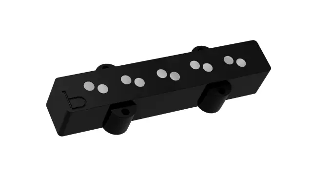 Direktkauf Bartolini 5-String b-axis J-Bass (b-axis J55J-L-18), Bridge, Black