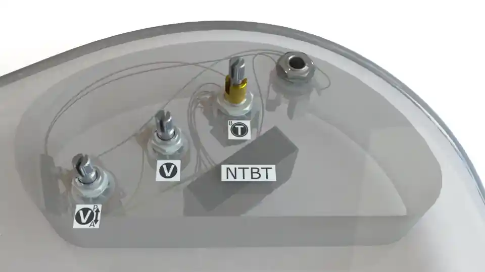 Bartolini NTBT 2-Band Preamp (HR-3.2AP/918), 3 Pots , with Bypass Mega-Angebot