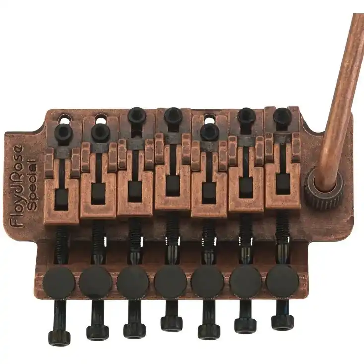 Floyd Rose FRTPS7000 - 1000 Series Pro Tremolo System - 7-String - Antique Bronze Geprüft