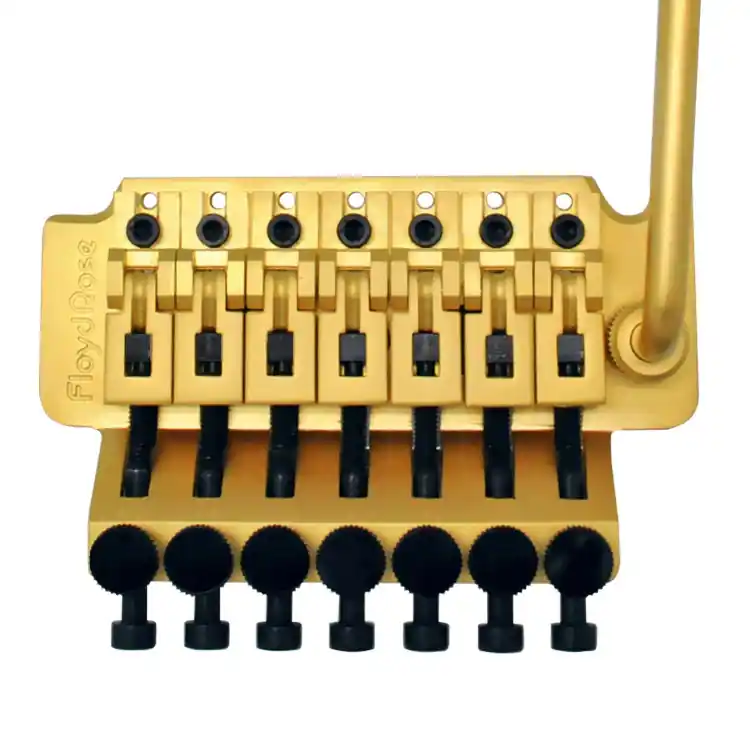 Floyd Rose FRTPS3000S - 1000 Series Pro Tremolo System - 7-String - Satin Gold Echt