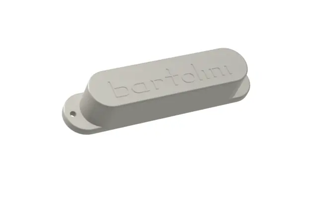 Finale Aktion Bartolini Alnico Ceramic Single Coil (ACE-S65-S WT), Middle, South, White