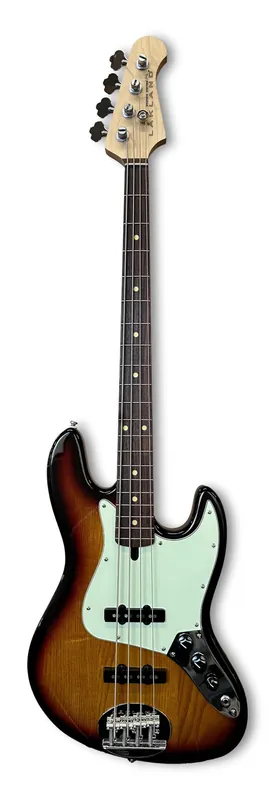 Lakland Skyline 44-60 Bass, 4-String - Three Tone Sunburst Gloss Kostenloser Versand