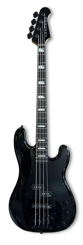 Lakland Skyline 44-64 Custom GZ Bass, 4-String - Black Gloss Kracherpreis