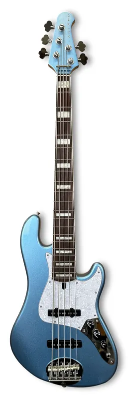 Lakland Skyline Darryl Jones Signature Bass, 5-String - Lake Placid Blue Gloss Schnäppchen