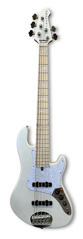 Highlight Lakland Skyline Darryl Jones Signature Bass, 5-String - White Pearl Gloss
